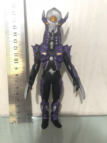 万代模型 怪兽软胶 麦克斯奥特曼 高速宇宙人 斯兰星人 17cm瑕疵