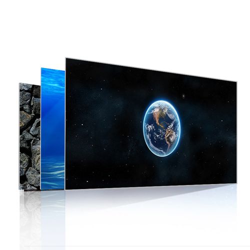 鱼缸星空装饰造景壁纸龙鱼缸背景贴纸鱼缸