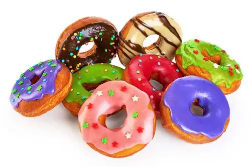 美味的甜甜圈美食高清图片