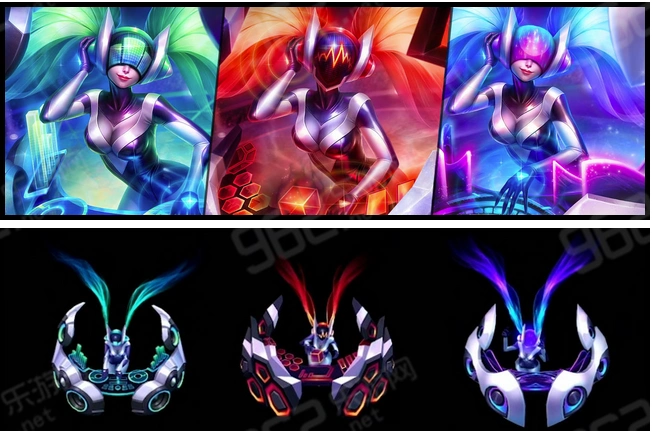 lol琴女终极皮肤dj娑娜效果演示