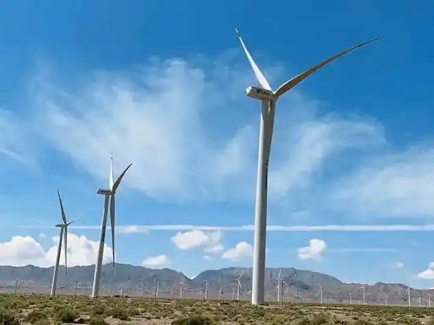 图文伙伴扶持计划 #风力发电大风车 #风景  玉门风电旅游 - 抖音