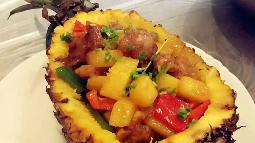 菠萝古老肉 - 菠萝古老肉做法,功效,食材 - 网上厨房