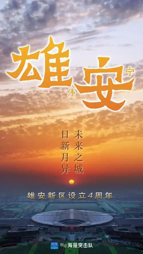 未来之城,日新月异,雄安新区设立四周年!