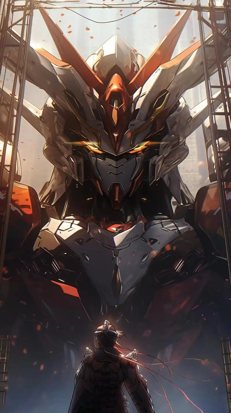 小子,来吧,一起为理想而战吧!#高达 #帅就完事了 #视觉震撼