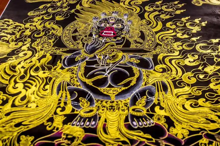 大黑天的传说和由来|梵语|天神|骷髅_新浪新闻