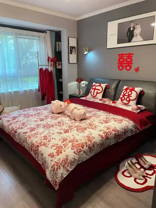 简约又喜庆的婚房布置准新娘一定要知道60