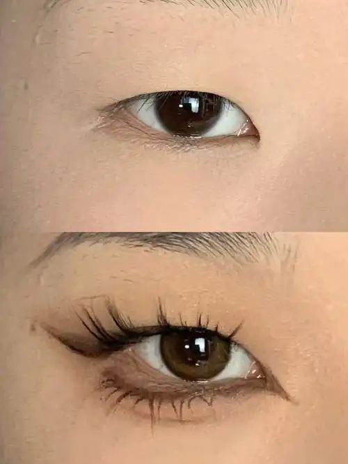 单眼皮如何通过眼线有效调整眼型02