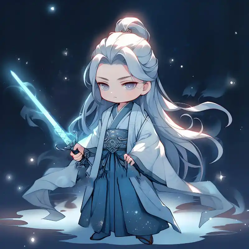 萌版剑客,可可爱爱滴!|古风男生头像