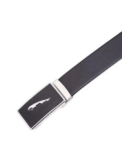 捷豹jaguar国际品牌皮具专场男款黑色牛皮自动扣jm33490152_唯品会