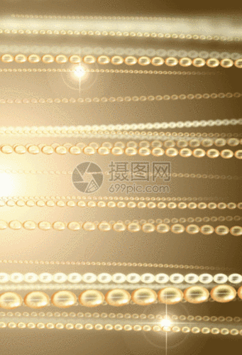 金色珠帘h5动态背景动图图片-正版gif素材401032100-摄图网