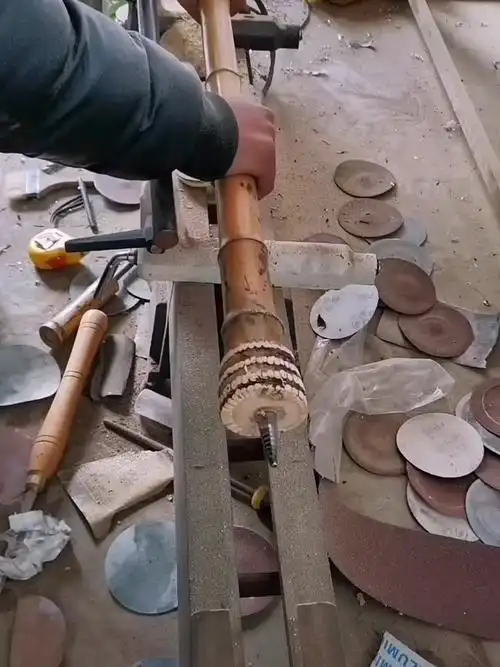 手工制作一把竹箫,这样的的开箫堂还真是很有技巧-生活视频-搜狐视频