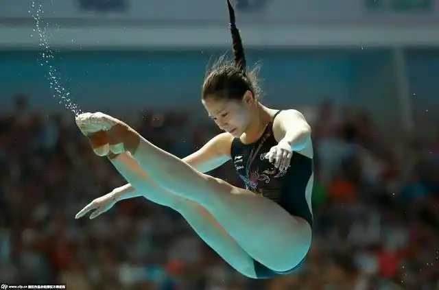 中国丢跳水首金何姿卫冕失败摘铜施廷懋亚军