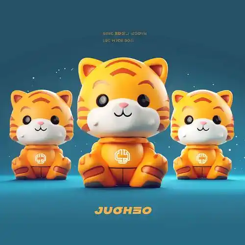 企业卡通形象3d设计吉祥物logo设计