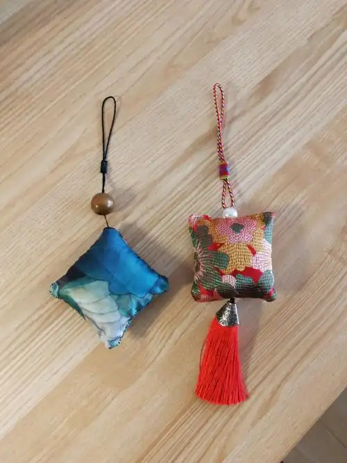 自制端午节香草荷包香囊香包