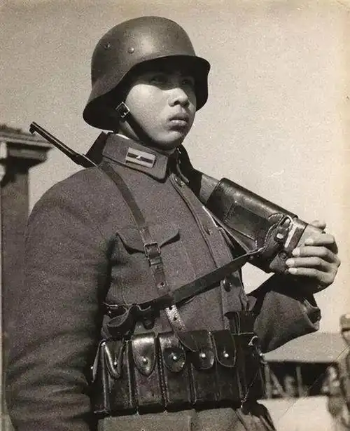 老照片带你看抗日战争中,最真实的国军德械师