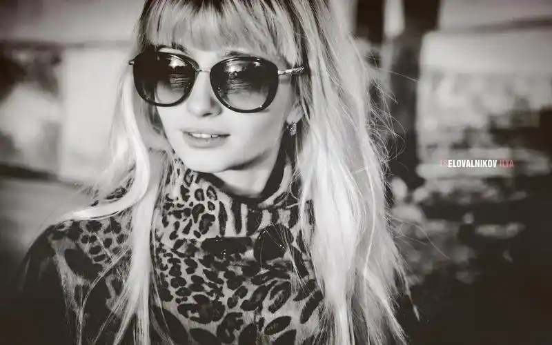 欧美美女黑白复古风,高清图片,电脑桌面-壁纸族