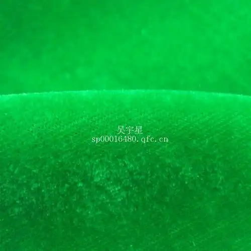 批发促销果绿色密丝绒金丝绒果绿色玩具绒果绿色圣诞礼品绒布