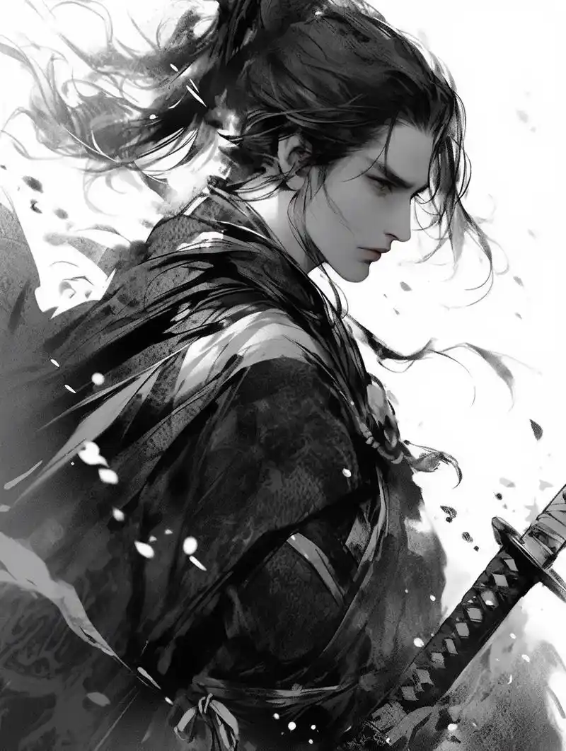 国风古韵 #水墨画 #江湖侠客 # - 抖音