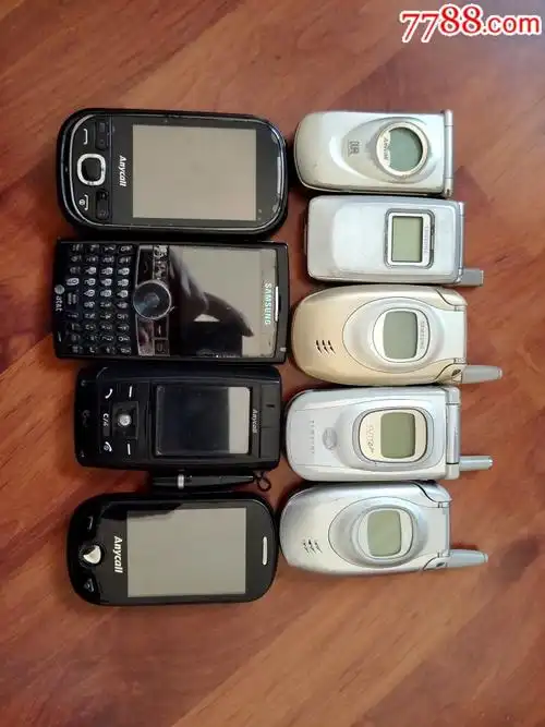 9部三星老手机合拍