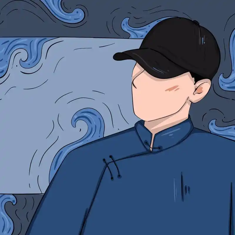 蒙古元素头像.#每日一画 #插画 #原创 #蒙古元素 #男生 - 抖音