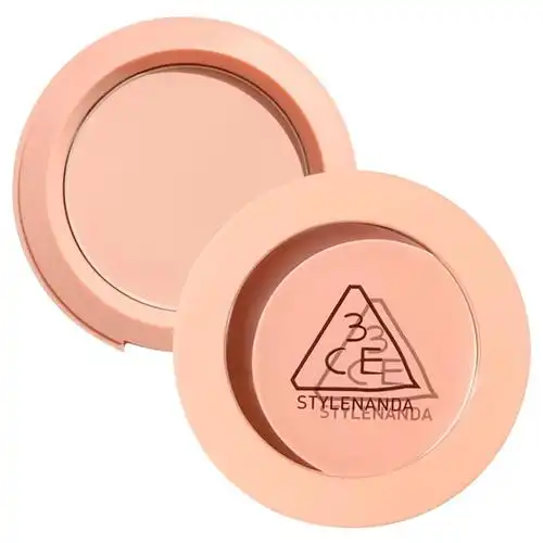 韩国3ce单色腮红吃土南瓜脏橘裸粉色自然修容气垫轻薄保湿水润持久贴