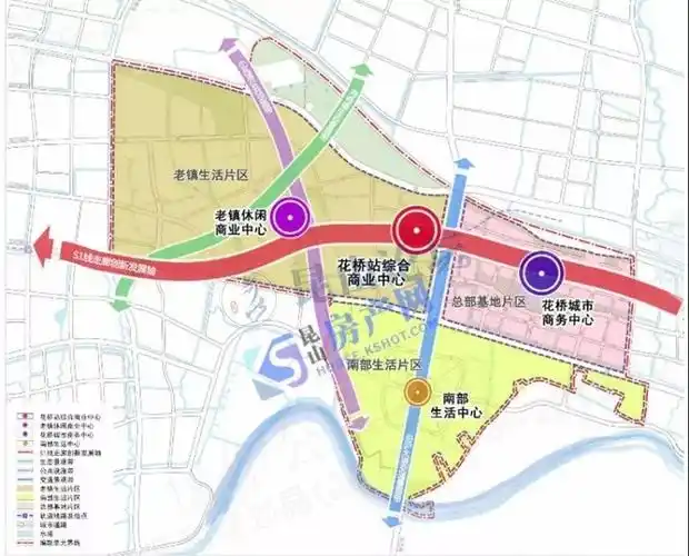 【重磅】《昆山市d07(花桥核心区)规划编制单元控制性详细规划》草案