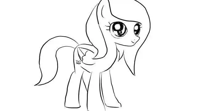 这是一组小马简笔画的内容,希望能满足您的需求,查找更多小马简笔画