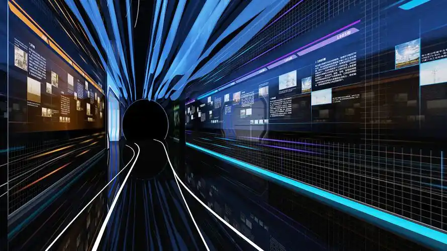 沉浸式科技展厅|空间|商业空间设计|火星哥哥 - 原创作品 - 站酷