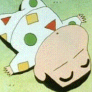 关于蜡笔小新gif() 治愈动图系/ 抱走评论/ 嗷嗷