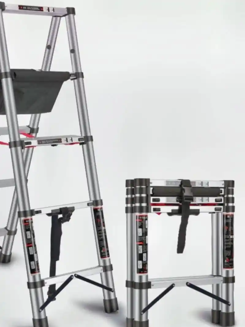 多功能伸缩人字梯.#图文伙伴计划 这款梯子我最喜欢的一个特点 - 抖音