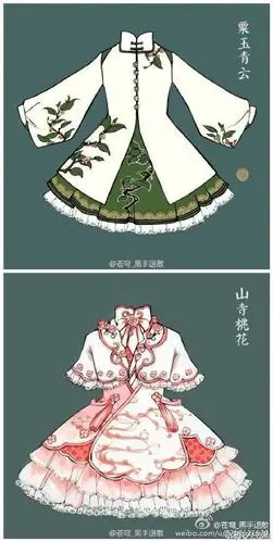 古风服装素材