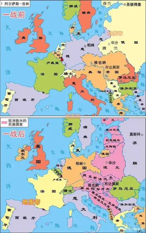 一战与二战之间这段时期,波兰几乎与周边国家都交恶