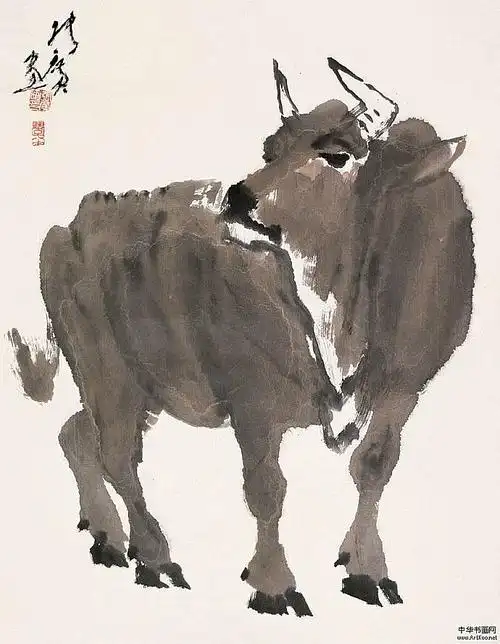 张广画牛欣赏