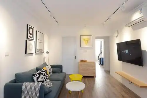 68㎡新房两居室的装修,简约风设计,简单的装饰却也有家的味道!