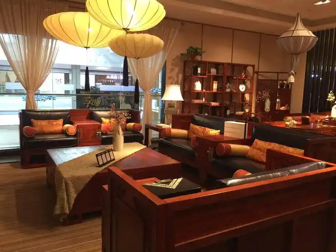 宫廷国际家居-新中式红木柏森家具