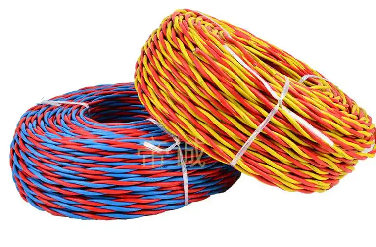 nhrvs工程电线防线双绞线胶质花线耐火