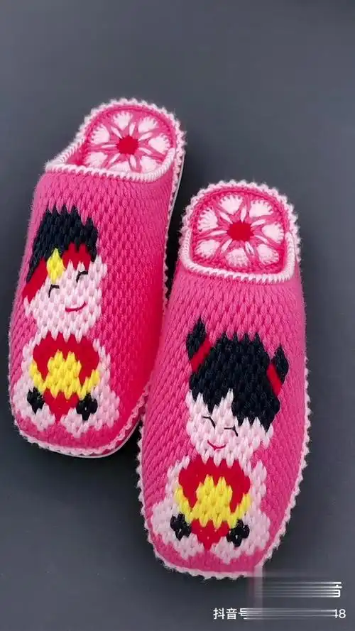 纯手工编织拖鞋 手工钩织教程 钩针编织-生活视频-搜狐视频
