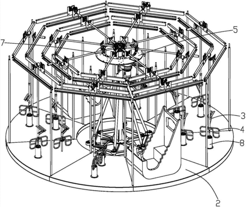 cn206473789u_旋转木马有效