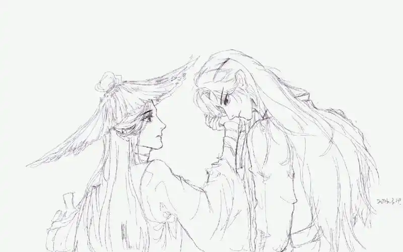 【临摹】谢怜&花城