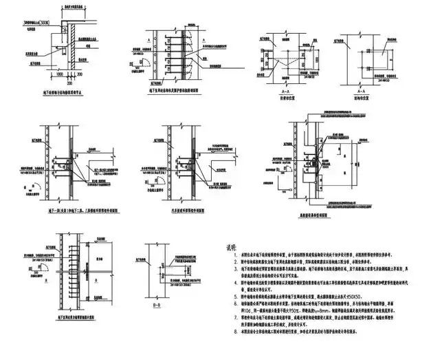 施工节点大样图