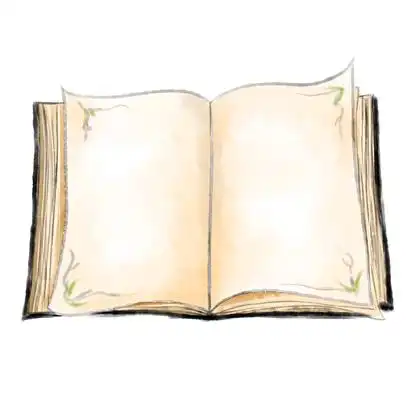 一摞书插画477941134手绘一本翻开的书插画元素39113443漫画书动作线