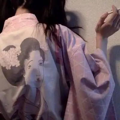 女/头像/日本和服