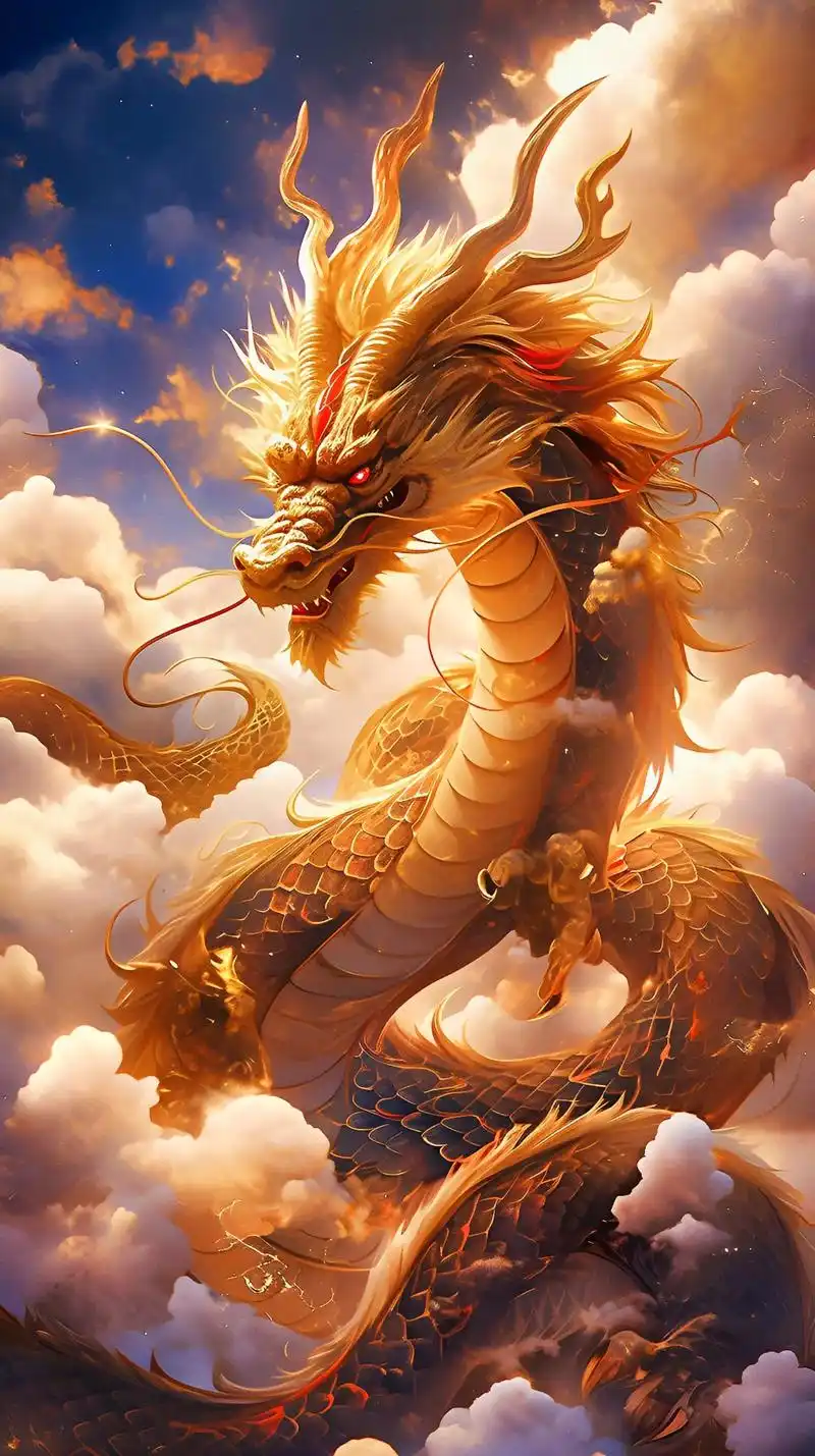 见神龙平安健康大吉大利.