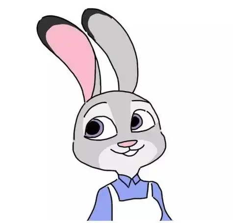 朱迪简笔画 兔子朱迪简笔画