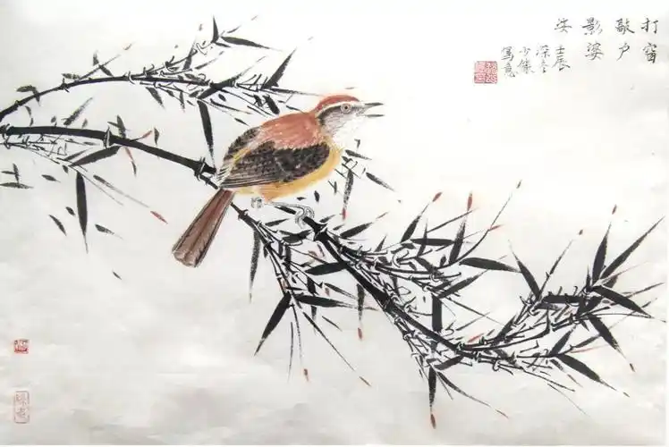 墨花墨禽他以数量惊人的创作呈现花鸟画的多样神采