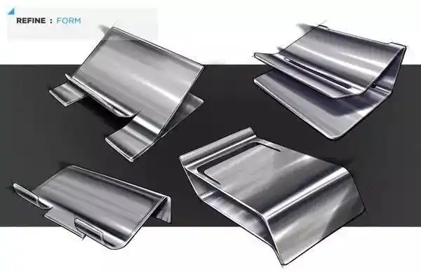 工业设计 马克笔:金属