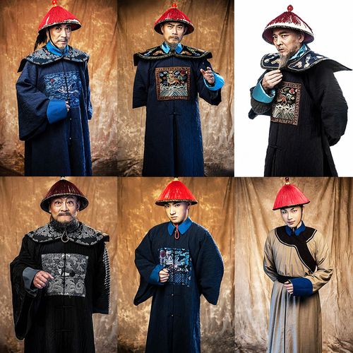 古装影视清朝大臣臣服王爷补服一品官员文官民族服装
