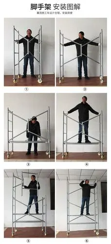 便携式脚手架折叠马凳室内装修工具