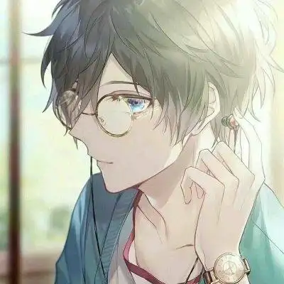 动漫男头,(眼镜男)_卡通动漫头像_我要个性网