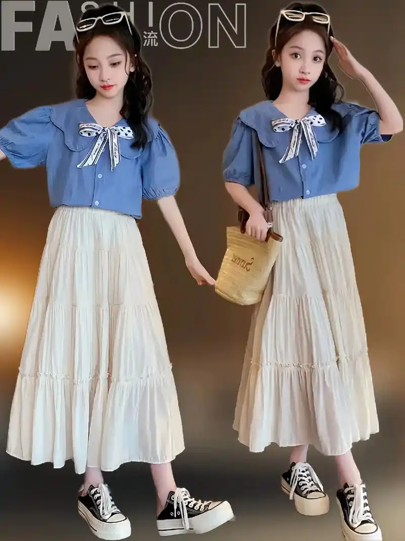 女童夏季裙子两件套